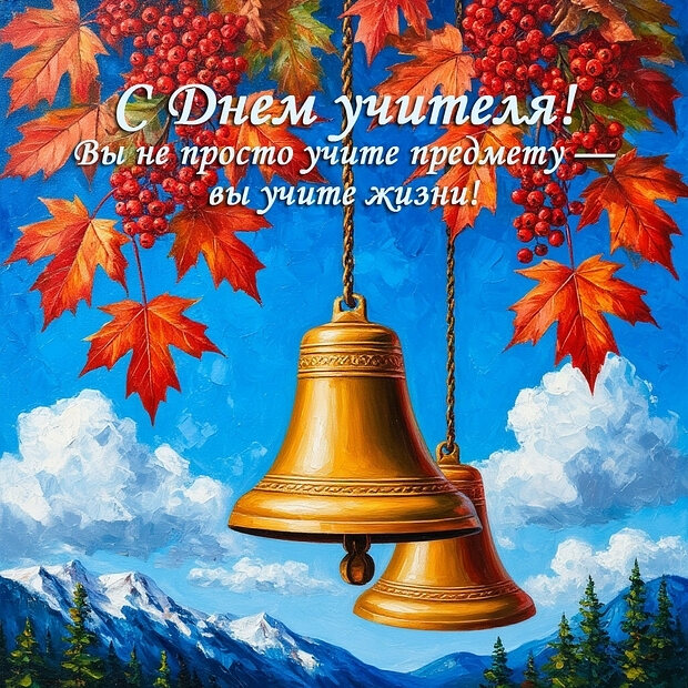 С Днём учителя!